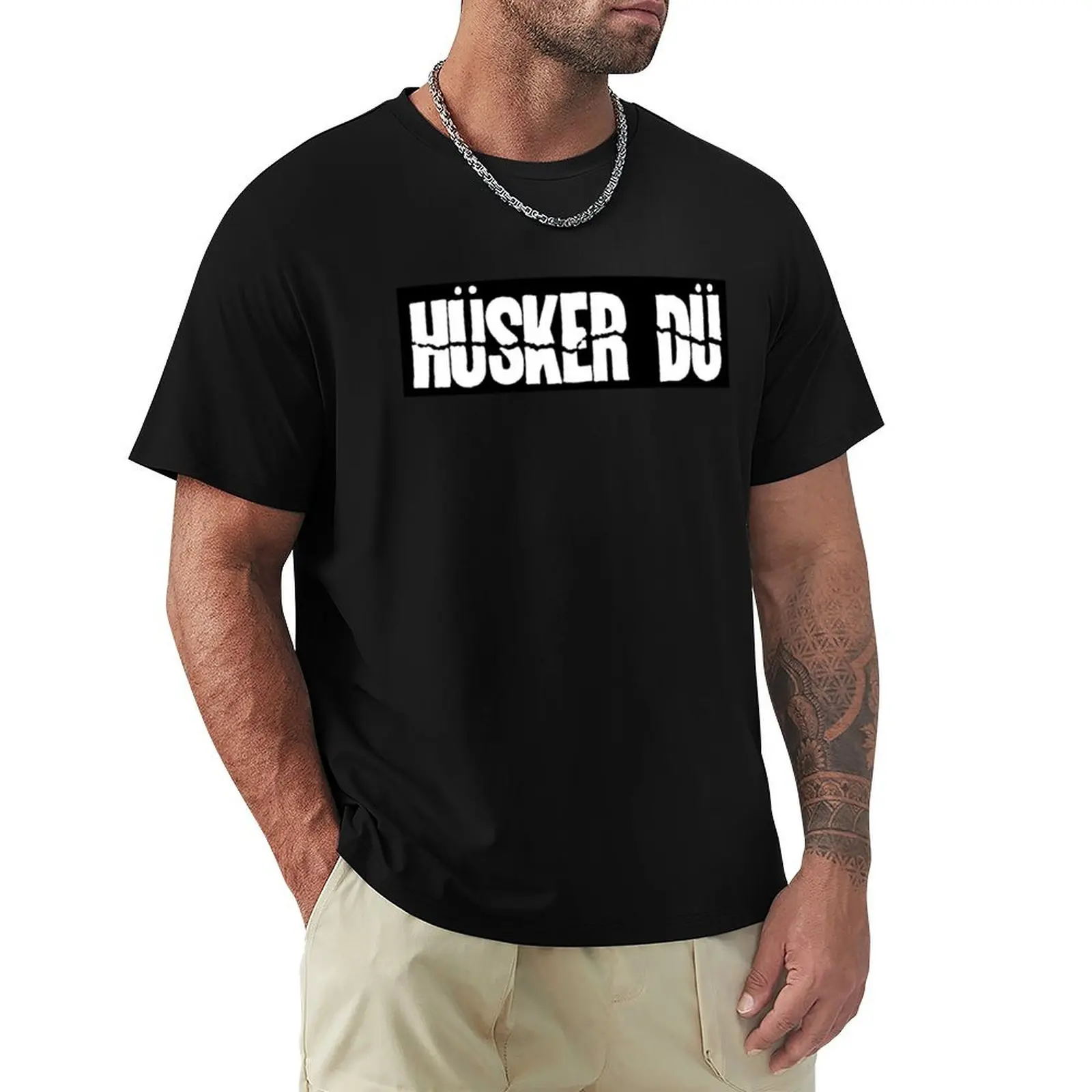 Camiseta Punk Rock Pioner, camiseta informal grande y alta