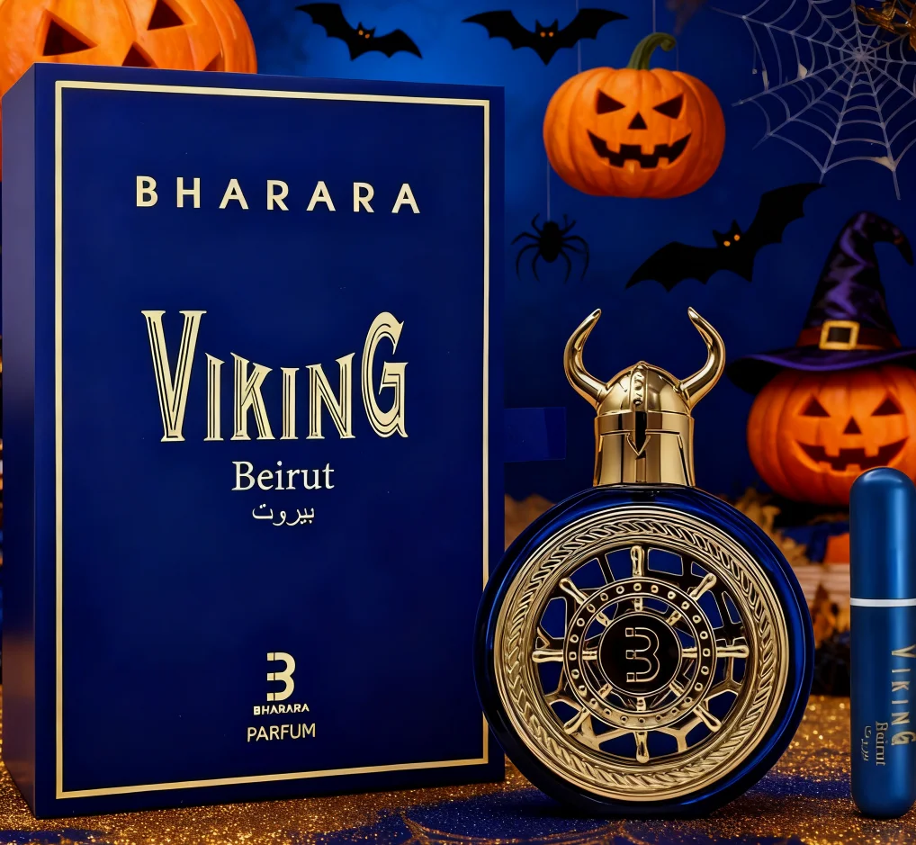 

BHARARA VIKING Beirut Men's Perfume Luxury Gift Box Oriental Spray Unique Charm Portable Long Lasting Fragrance Ideal for Gifts
