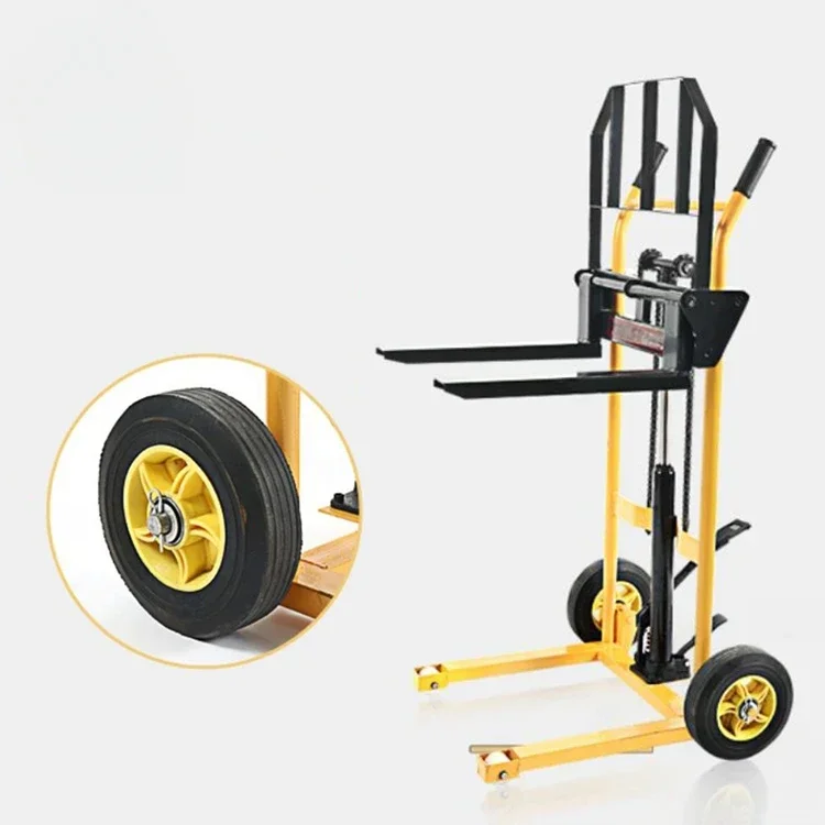 200kg manual stacker 500kg 1000kg hand mini lifter stacker for lift