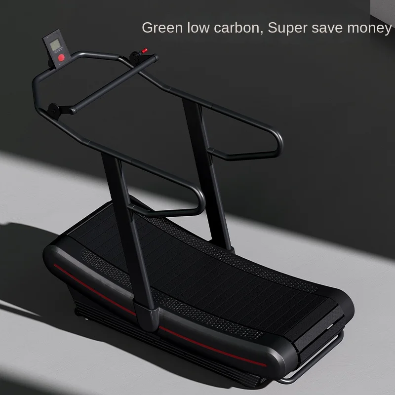 K145 tapis roulant mécanique Non motorisé Commercial haut de gamme Mode surveillance manuelle de la fréquence cardiaque en alliage d'aluminium portatif