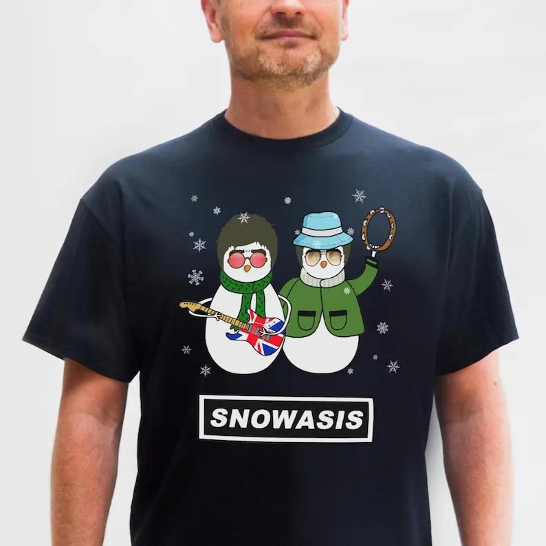

Рождественская футболка Snowasis для мужчин, мужская футболка Snowasis, винтажная одежда, футболки с рисунком, кавайная футболка, эстетичный женский топ Y2k