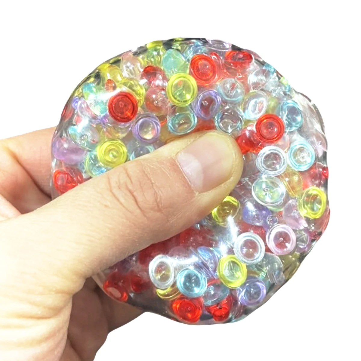 Squishy Bälle Eis-Perlen Quetschspielzeug Super Weiche Mochi Fidget Toys Langsam Zurückfederndes Spielzeug für Freunde Angstlinderung Entspannung Quetsch-Geschenk