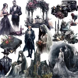 Dark Bride Stickers Crafts And Scrapbooking stickers kids toys book Decorative sticker DIY Stationery