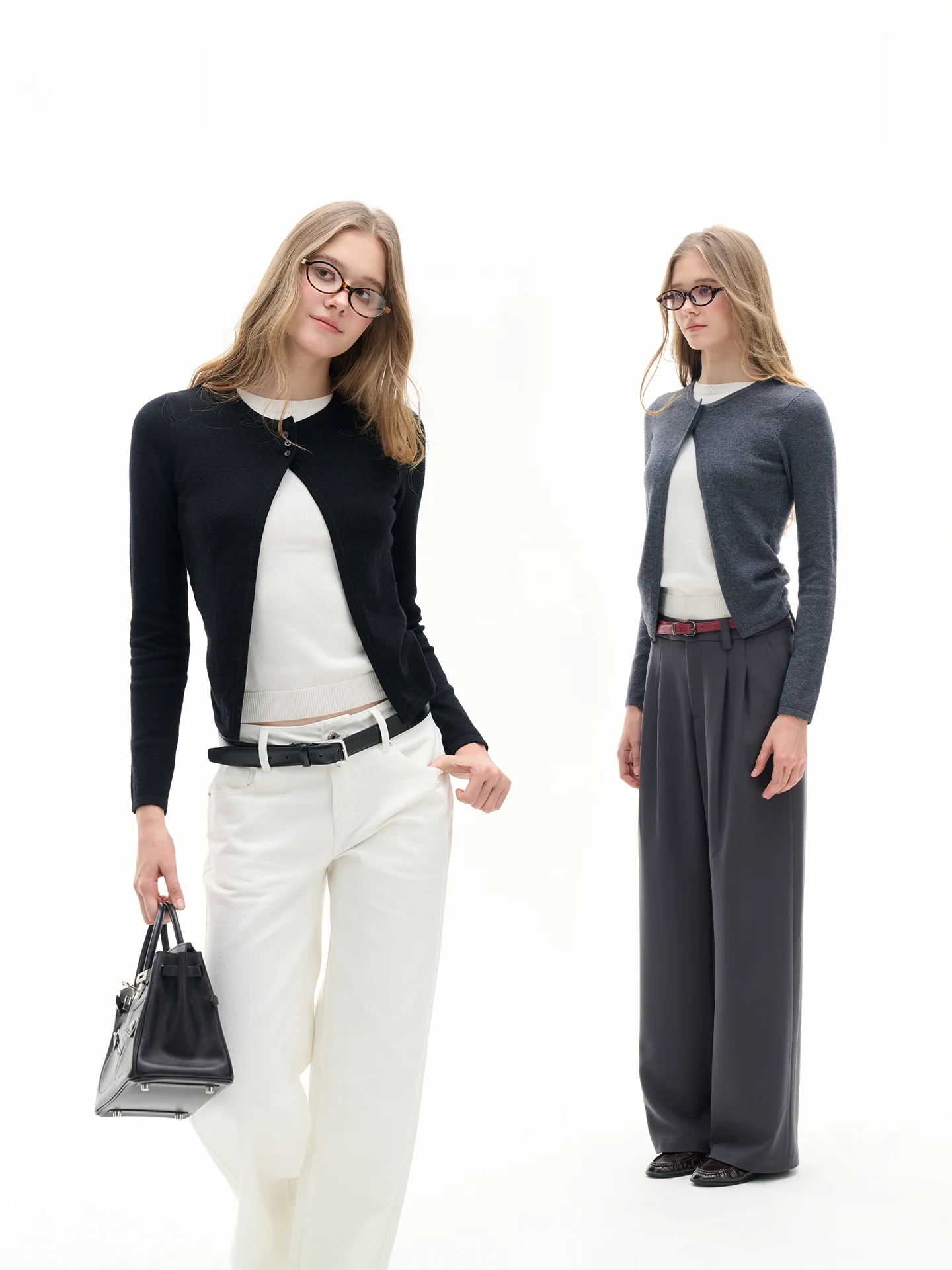 

Женский вязаный свитер LEIYU LABS из смесовой шерсти, приталенный, повседневный, весна 2026, модный уличный стиль, мягкая нейлоновая ткань