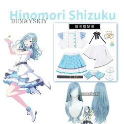 Anime Project Sekai MORE MORE JUMP Cosplay Costume Hinomori Shizuku Wig Idol Lolita Cos Roleplay Uniform Women Girl Outfit Suit