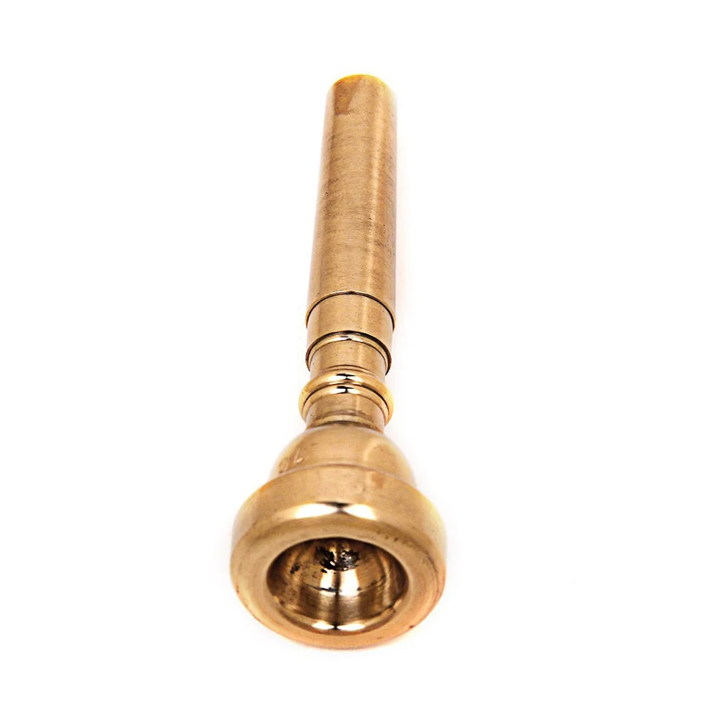 

Trumpet Accessories Mouthpiece 5c Hood for Pipe Nozzles Gold Replacement Copper Instrument