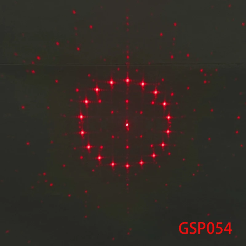 5X5X0.3Mm Diffractive Optical Element Lens DG Grating Laser Pattern