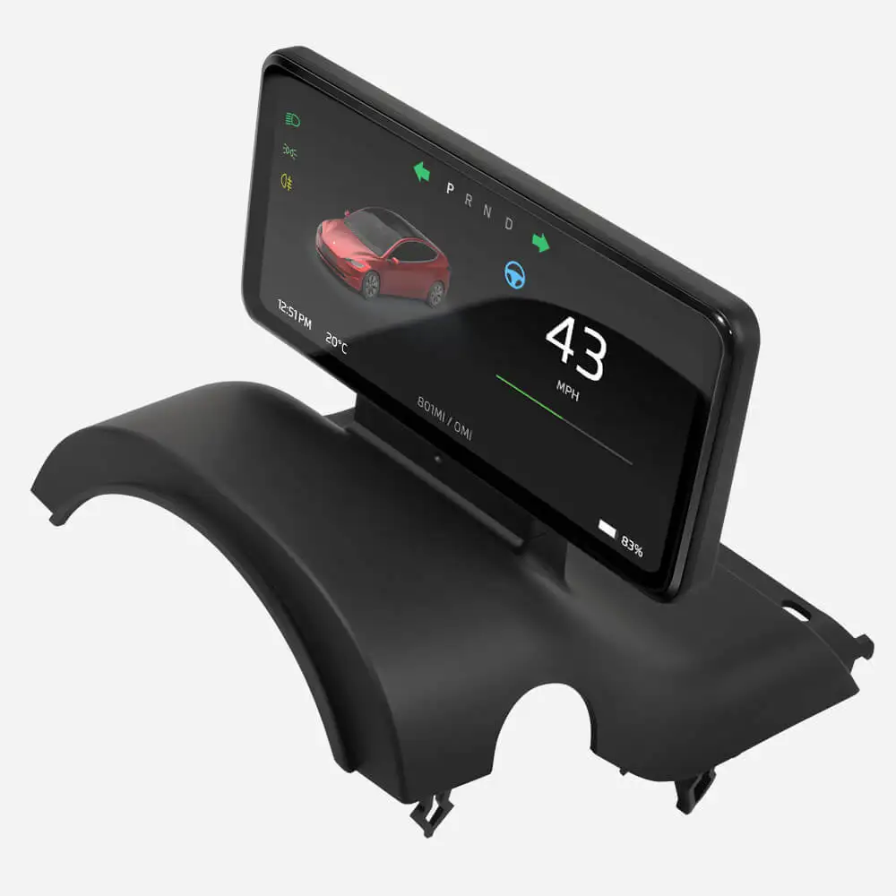 

For Tesla Model 3/Y/3 Highland F63 Dashboard Display with Advanced Features Model 3 (2017+)