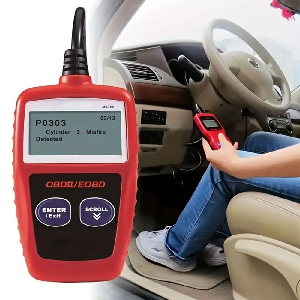 Universal Car Fault Diagnosis Instrument Accurate OBD2 Diagnostic Scanning Tools Read and Erase Fault Code Check Engine Light
