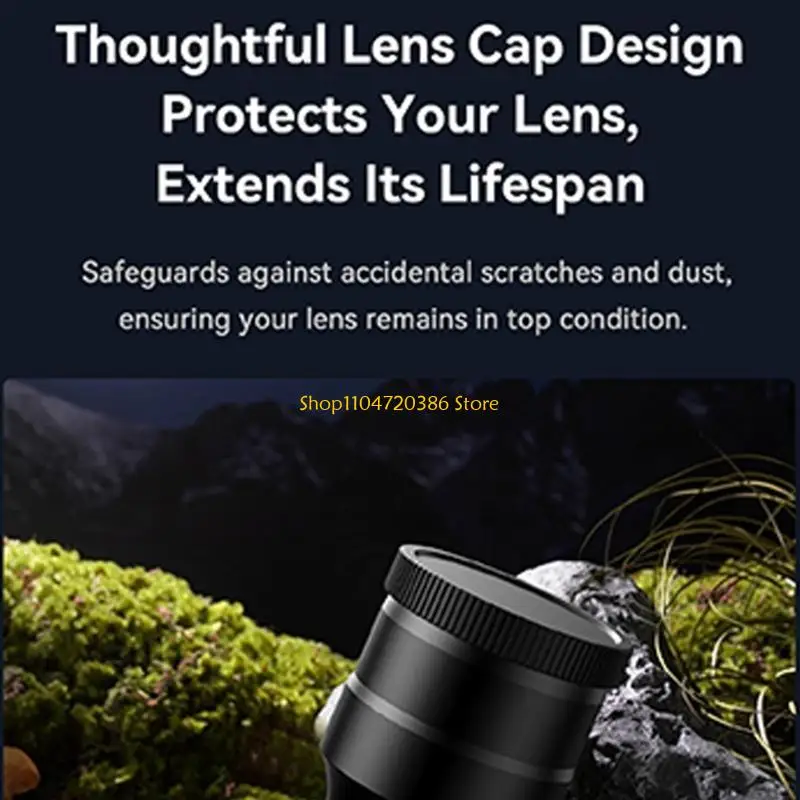 عدسة كاميرا K0EA 6X Telephoto 150mm Universal Lens Clip مرفق عدسة الهاتف #3