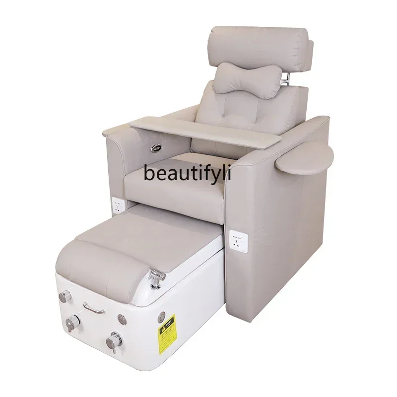 

Nail art sofa, multifunctional foot chair foot bath foot therapy lounge chair eyelash beauty salon eyebrow tattoo embroidery bed