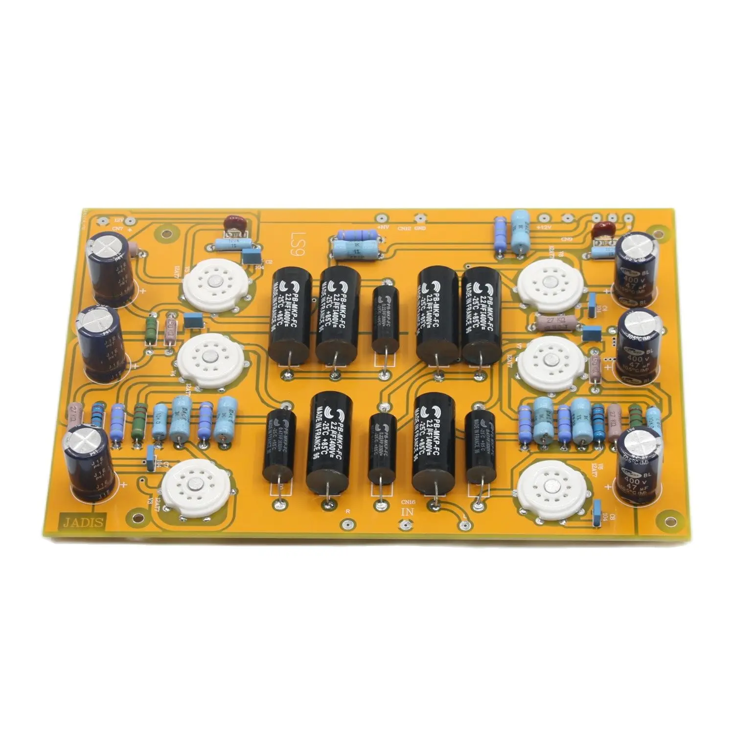 

Based on JADIS JP200 HiFi LS9 12AT7/ECC81 Vacuum Tube Preamplifier Board Stereo Dual Channel Home Audio Pre-Amp Kit