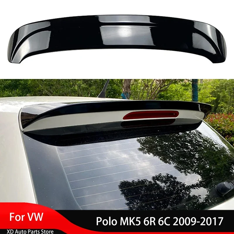 

Car Rear Roof Spoiler Wing Body Kits for VW Polo MK5 6R 6C 2009-2017 Tuning Auto Accessories Trunk Top Wing Diffuser