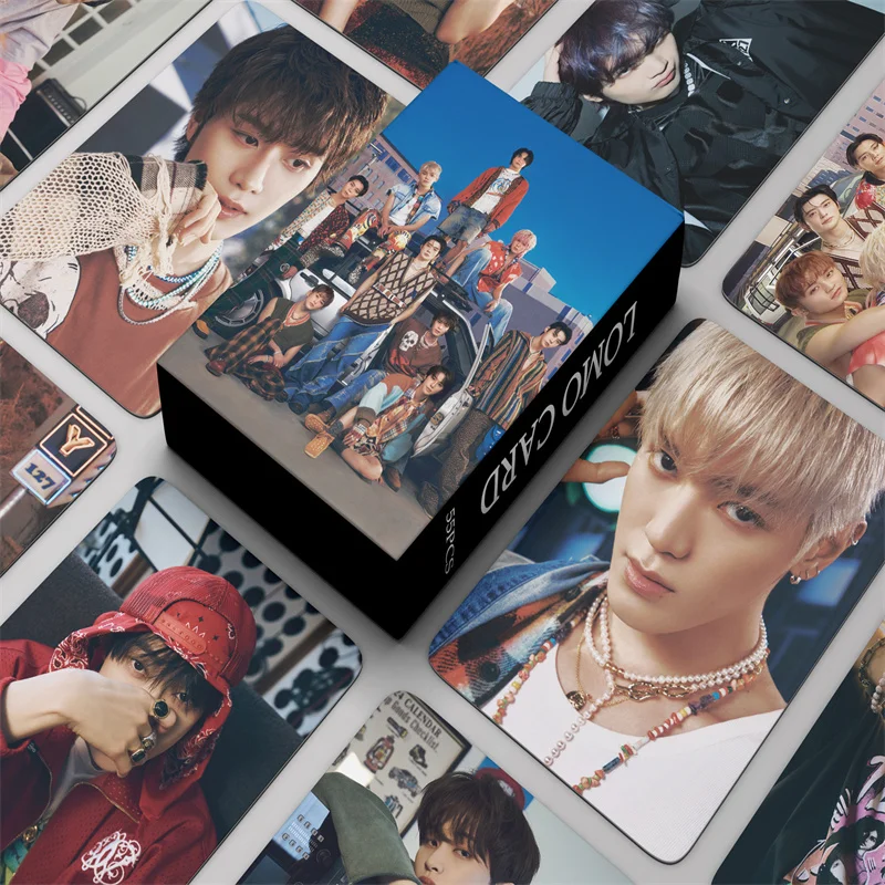 Imagem -02 - Kpop Idol Photocards Novidades Album Walk Cartões Lomo hd Impresso Photocards Sion Jaehee Sakuya Doyoung Yuta Jaehyun Jungwoo Fãs Presentes 55 Pcs por Conjunto