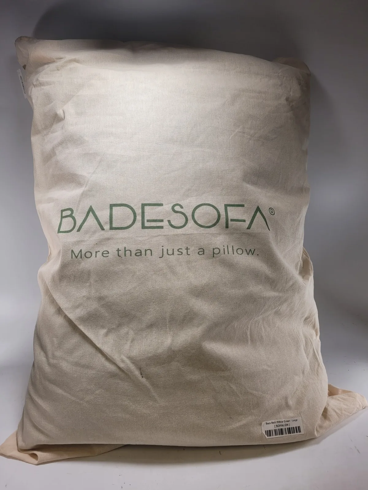 

BADESOFA Luxury Bathtub Pillow L - Large Bath Pillow Quick-Drying Green