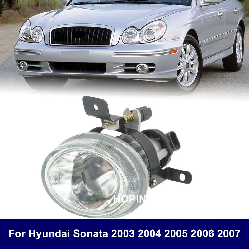 Hoping For Hyundai Sonata 2003 2004 2005 2006 2007 Front Bumper Light Fog Lamp Fog Lamp Assembly  1pcs OR 1 pair