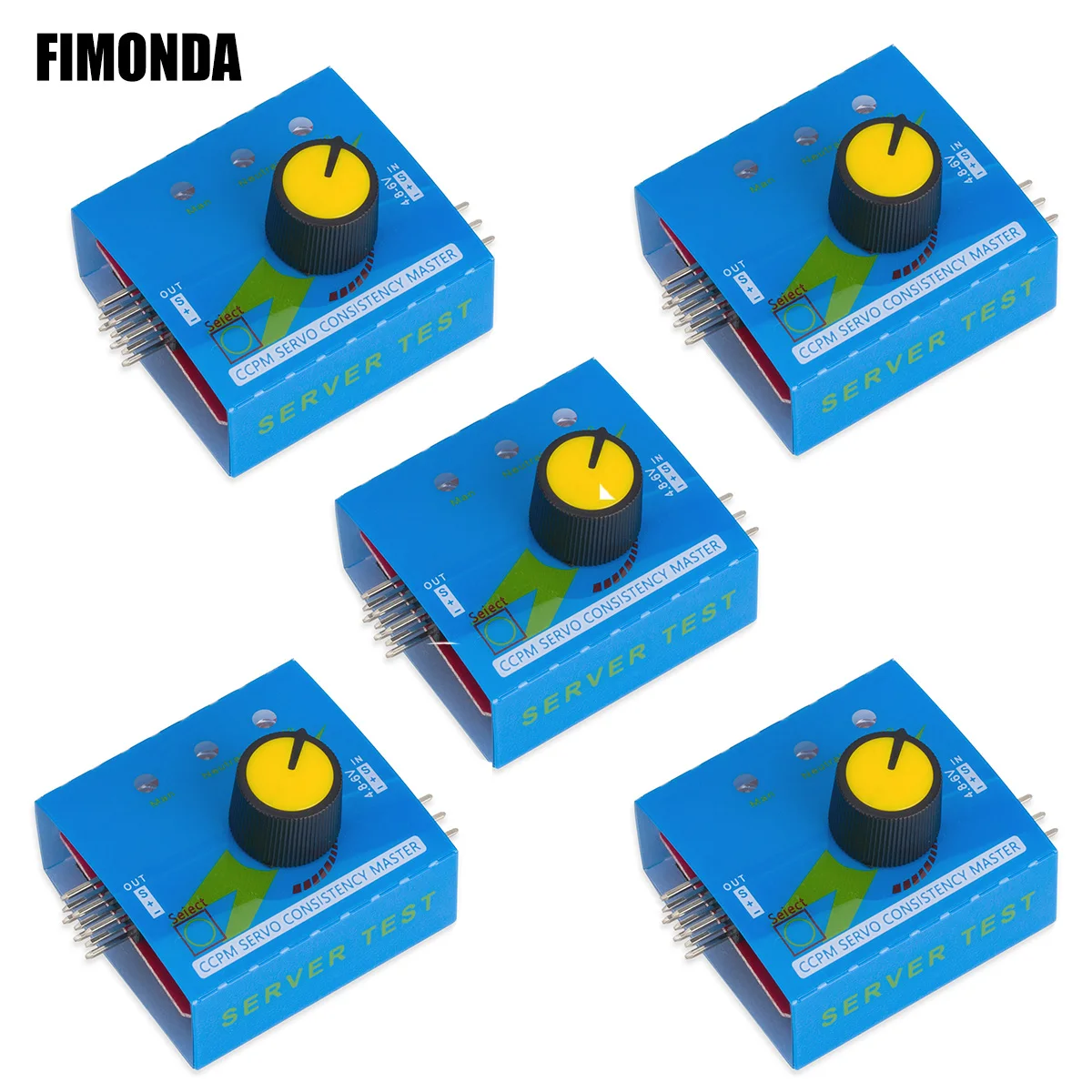 5 stücke Servo Tester 3CH ESC Speed Controller für RC Modelle Multi-Kanal Servo Motor Tester/CCPM Meter fit Hubschrauber/RC Auto/Drone