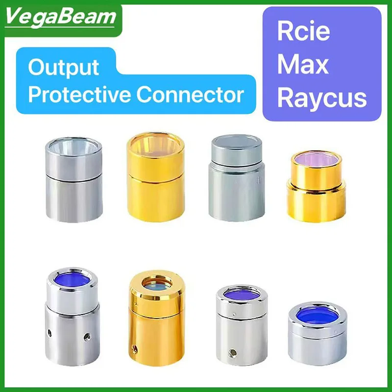 

QBH For Raycus Max Reci Protective Cap Laser Source Protection Cap Fiber Cutting Machine Source Fiber Laser Source IPG QBHparts