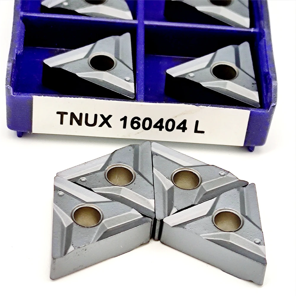 Carbide Insert TNUX 160408L CNC Cutting Metal Tool Milling Cutter Turning Tool Lathe TNUX160404L NN LT10 Hard Alloy Blade