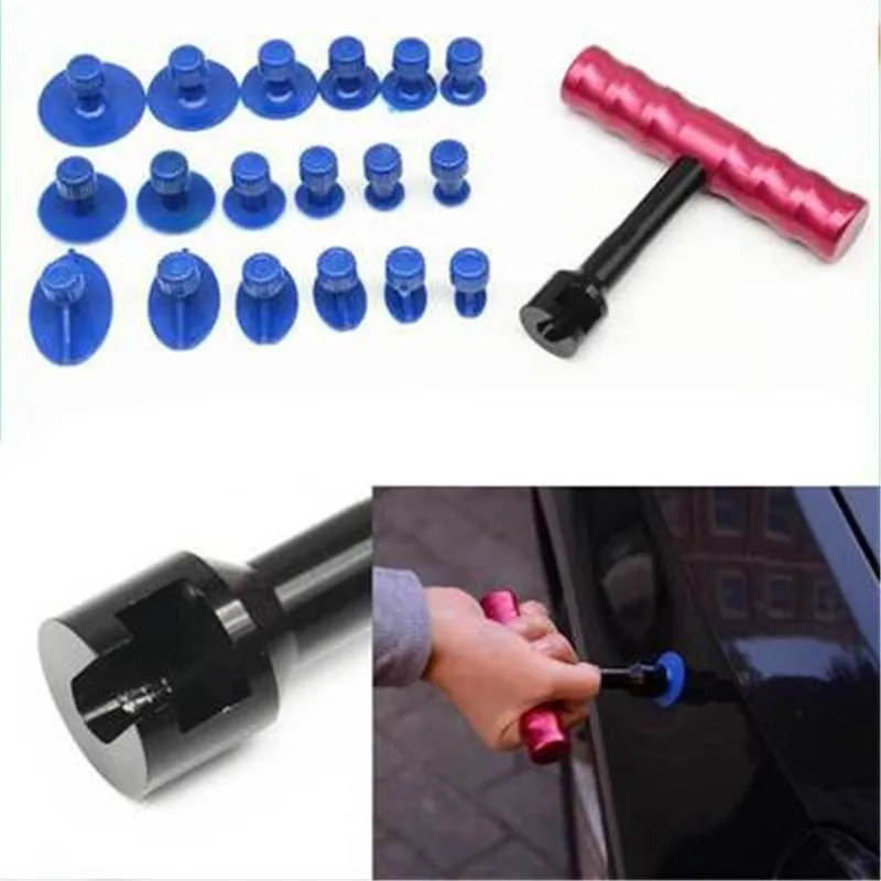 

Universal Dent Puller T shape Car Auto Body Repair Suction Cup Slide Tool Sheet Metal Plastic Suction Cup Car Repair Tools Kits
