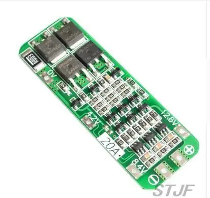 1S 2S 3S 4S 5S 6S 3A 20A 30A Li-Ion Batteria Al Litio 18650 Caricatore PCB BMS Bordo di Protezione Per Motore Trapano Lipo Cell Modulo