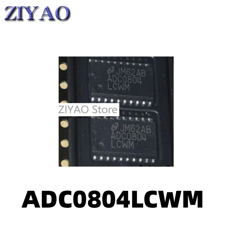 5PCS ADC0804LCWM ADC0804 analog-to-digital converter SOP20 chip