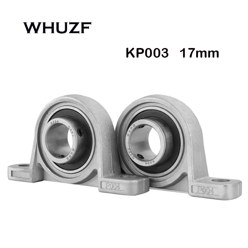 

4Pcs KP003 17mm Pillow Block Mounted Ball Bearing (Diameter 17mm Bore) Zinc Alloy Pillow Block Bearing подшипник
