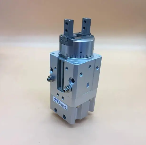 

MRHQ Rotary Cylinder bore 20mm MRHQ20D-90S MRHQ20D-180S 90 180 degree Single vane robot gripper Double acting rotary actuator