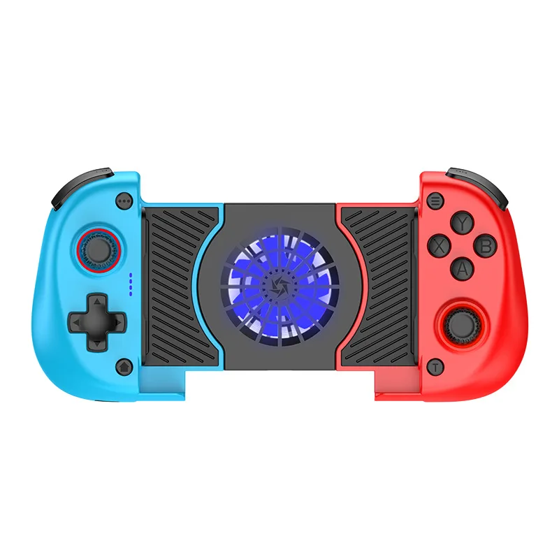 

X3 Wireless Bluetooth Game Controller Dual Hall Effect Joystick Cooling Fan Stretchable Gamepad for Android iOS Phone PC