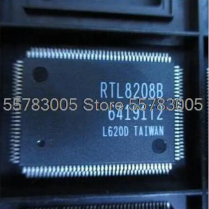 10PCS New RTL8208B  RTL8208C  RTL8208D  QFP128 Ethernet transceiver chip IC