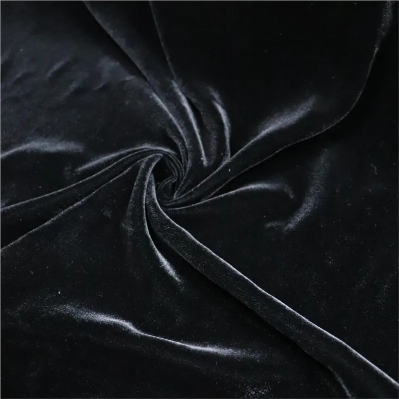 

Woven silk georgety velvet fabric nightdress evening dress and cheongsam