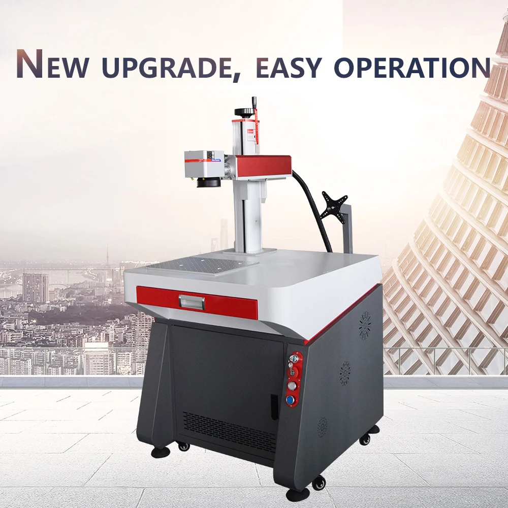 New Cabinet 20W Fiber Laser Cabinet Integrated Fiber Laser Marking Machine Laser Printer Engraving