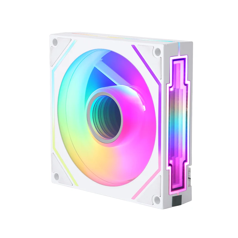 PC Chassis Fans 5V 3Pin 4Pin PWM Case Cooling CPU Cooler With Fan Clip And Screws 90mm/120mm ARGB Fan Infinite Mirror Air-cooler