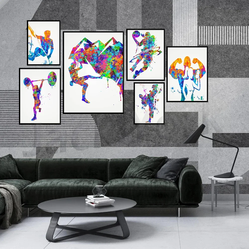 Watercolor Art Print Motion Wall Decor Illustration Home Decor, Nursery, Gifts, Wildlife, Wall Art