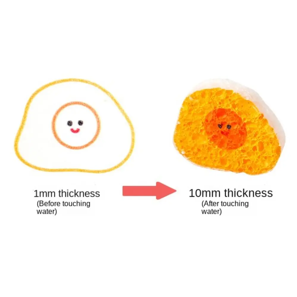 Multicolor DIY Painting Kitchen Toys Plaything Funny Design Swelling Food Toys Kids Safe Cartoon Pretend Play Playset