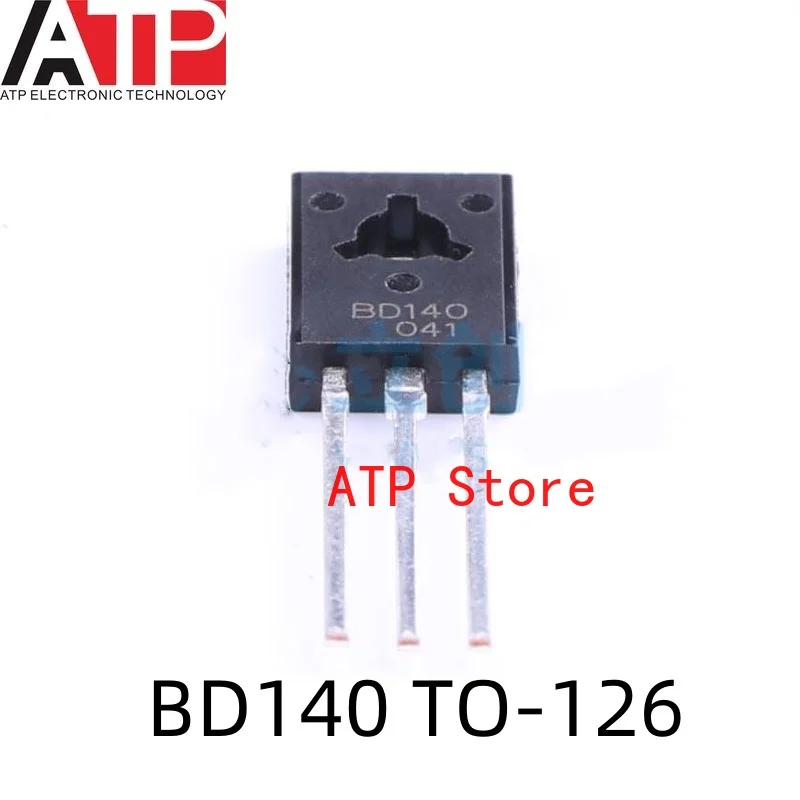 100PCS/LOT New Original BD139/BD140 BD139 NPN BD140 PNP TO-126 1.5A 80V BJT Transistors