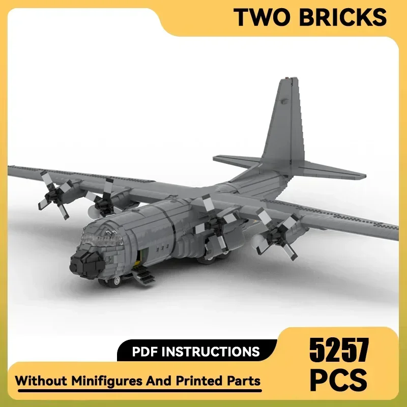 Moc Building Bricks Military Model 1:38 Scale Legacy C-130H Hercules Technology Blocks Gifts Christmas Toys DIY Sets Assembly