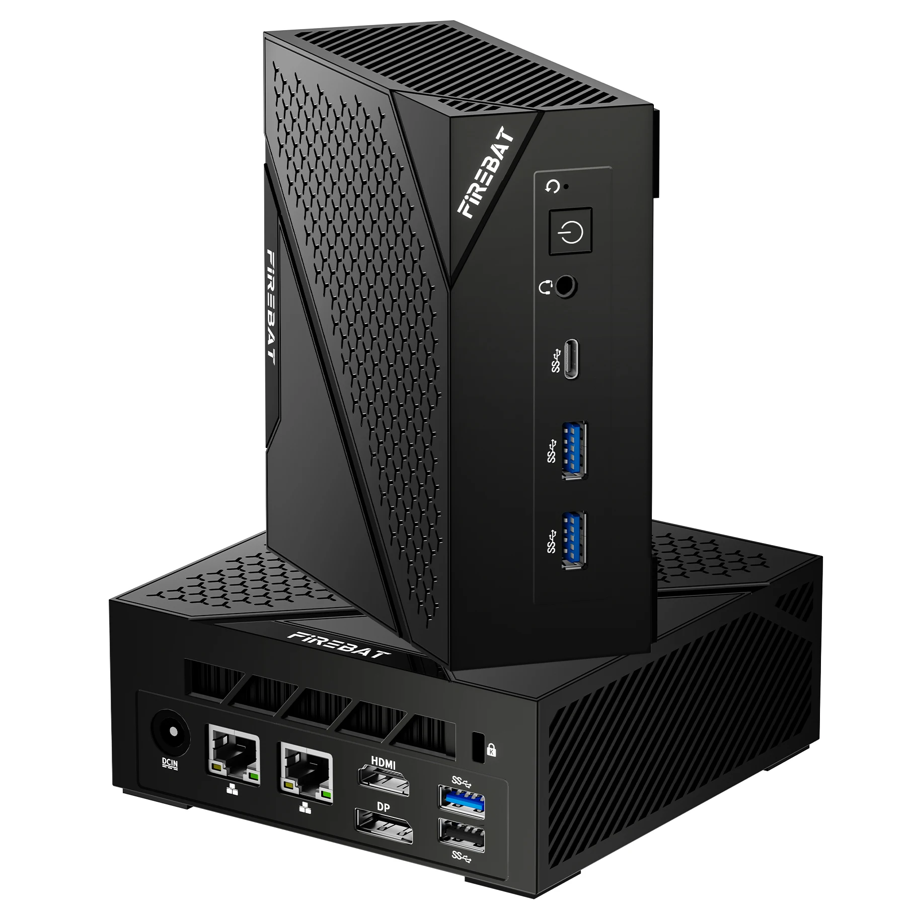 AM02 Mini PC 16GB+512GB SSD 6600H Windows 11 System US Adapter Gaming Computer Mini PC