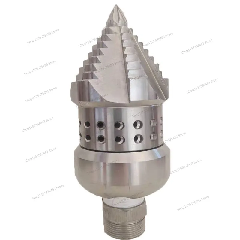 For High Pressure Nozzle Rotating High Pressure Cleaning Dredging Pipe Gun Ceramic Nozzle