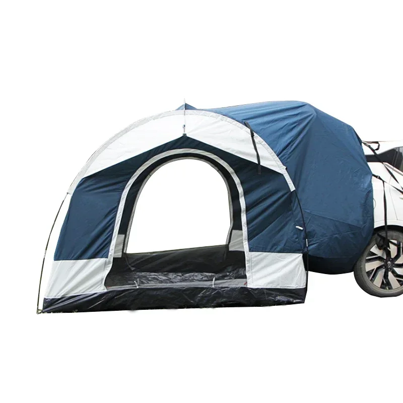 Venta al por mayor de alta calidad para viajes al aire libre, tienda trasera de coche para acampar, tienda trasera emergente para RV, tienda de campaña para suv, tienda de campaña con toldo para furgoneta y portón trasero