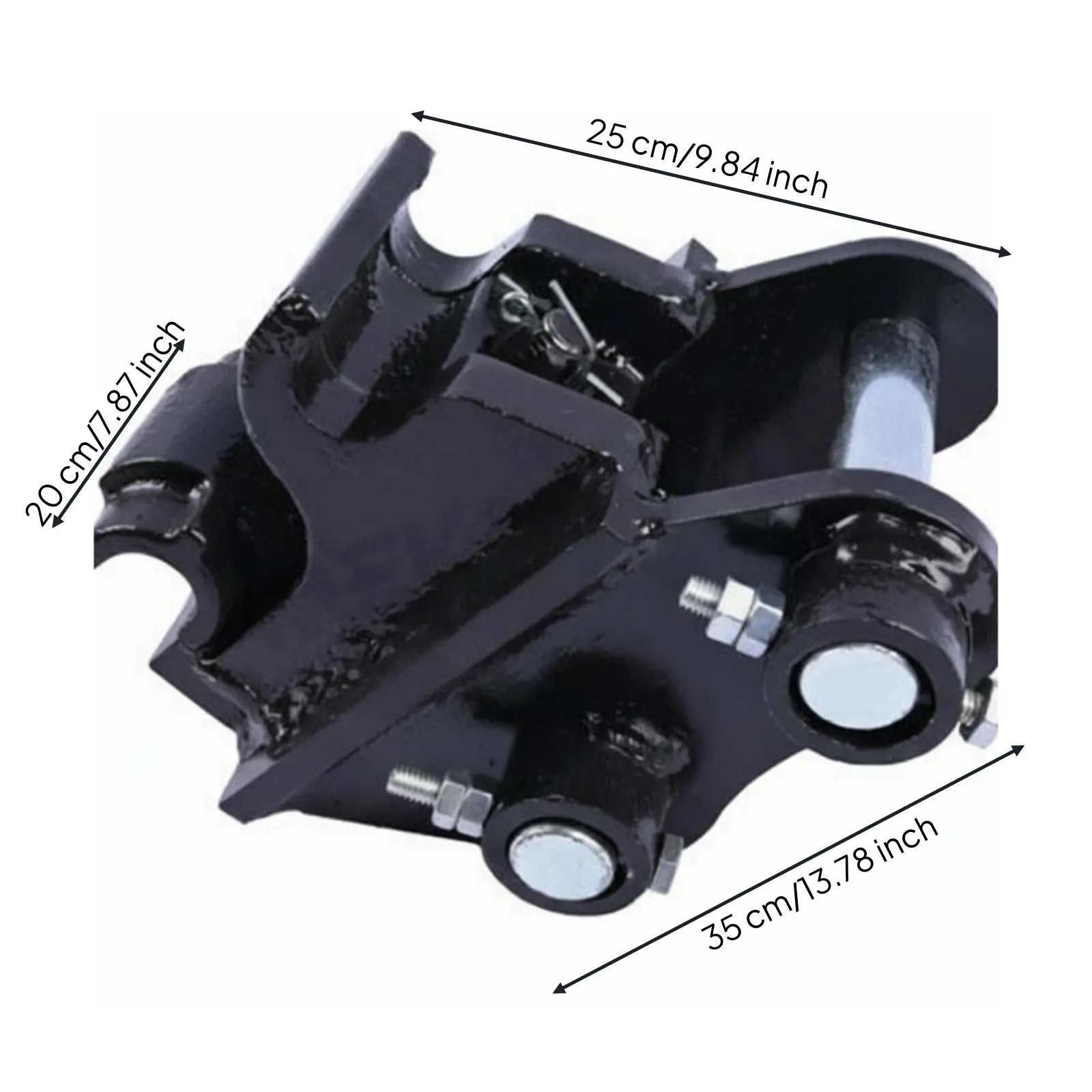 

Mini Digger Thumb Clamp Easy to Install Digger Accessory Sturdy Equipment Part Multifunctional for Landscapers, Orchard