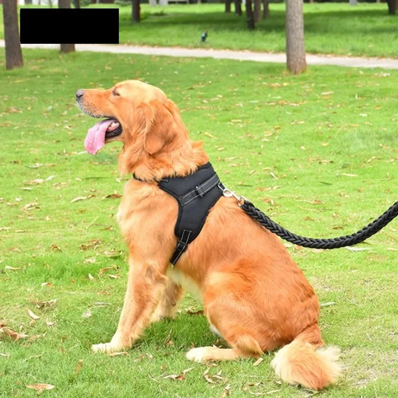 Guinzaglio regolabile per cani di piccola e grande taglia, gilet per imbracatura, guinzaglio per cani resistente da 150cm, guinzaglio riflettente,