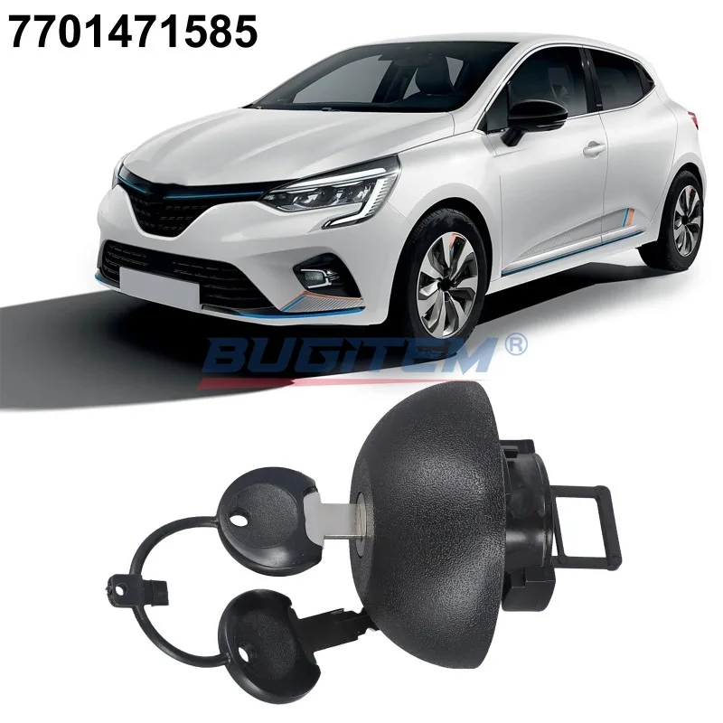 7701471585 Car Fuel Tank Cap With 2 Keys For Clio For Kangoo For Laguna For Mégane Automotive Exterior Accessories