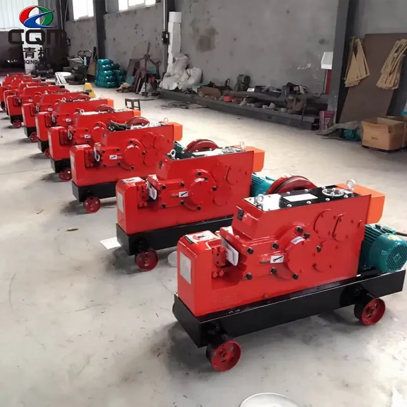 Heavy Duty Steel Bar Cutting Machine for Round and Flat Iron Rebar Cutter Industrial Metal Shearing Tool High Precision