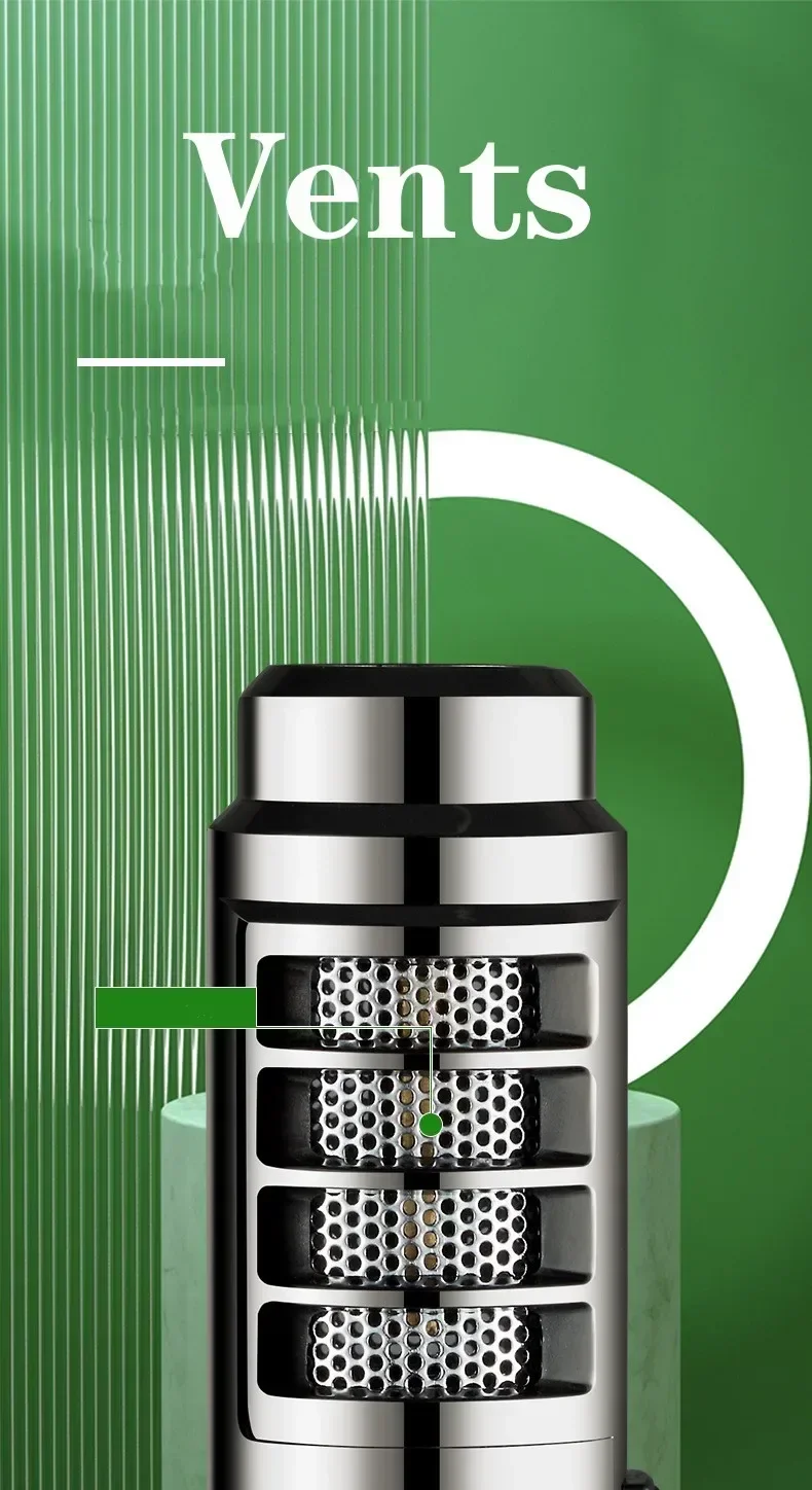 مسدس رش عالي الحرارة 1800 درجة، ولاعة غاز بيوتان معدنية مقاومة للرياح، شعلة زرقاء قوية، أداة لحام - 5