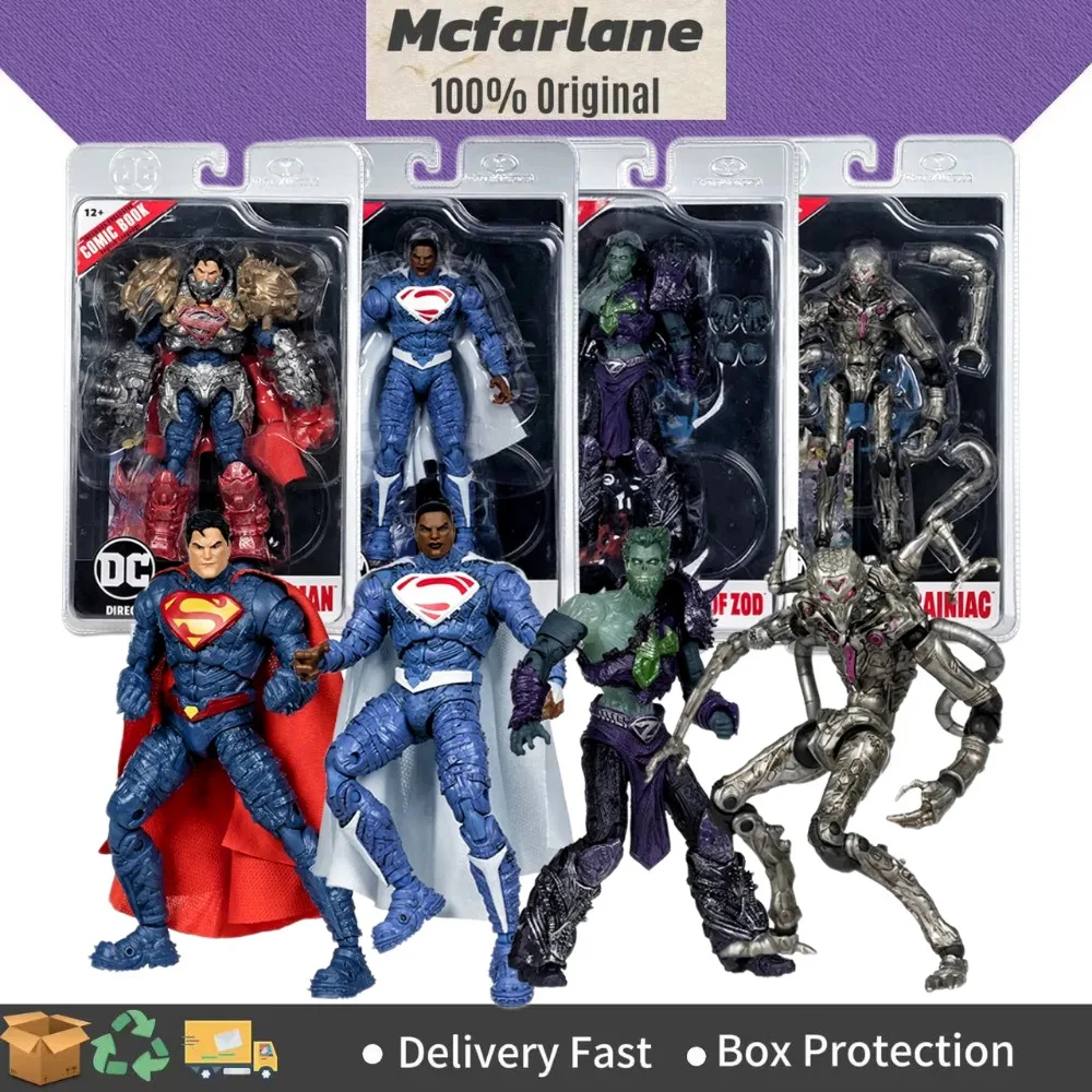 McFarlane DC Ni Ghost Krypton Punch Bundle Hand-held Movable Collection Character Animation Collection Model Toys and Gifts