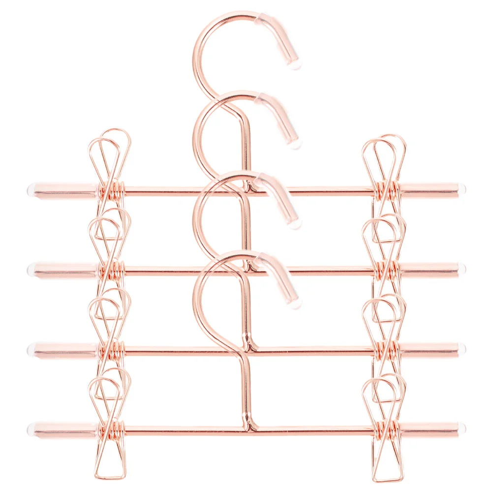 

4 Pcs Hanger Exquisite Hangers Small Racks for Clothes Miniature Iron House Ornaments Coat