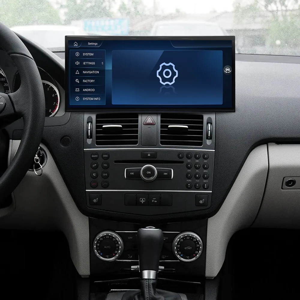 Qualcomm 8 Core Android Multimedia For Benz C W204 2008~2010 GPS Navigation Car Radio Coche With BT 5.0 Wifi Stereo Head Unit