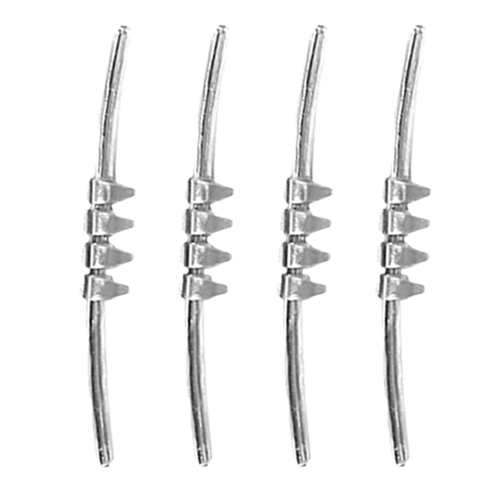 

4 Pcs Toenail Buckle Ingrown Nail Correction Tool Stainless Steel Adjustable Braces Toe Straighteners Nail Fixing Patch Foot