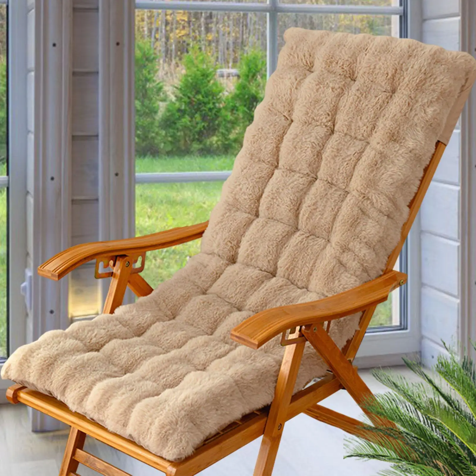 recliner Cushion Rocking Chair Cushion for Indoor Furniture Desk Chair Patio